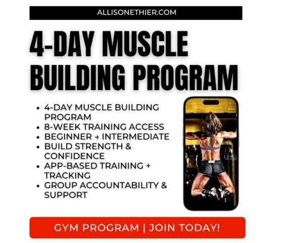 4-day Muscle Building Program